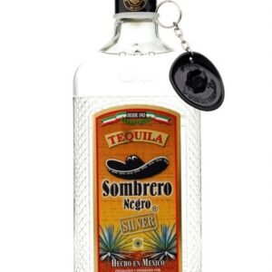 tequila sombrero negro blanco 12x750