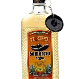 tequila sombrero negro oro 12x750