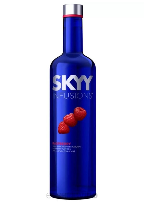 vodka skyy  saborizado raspberry x750cc