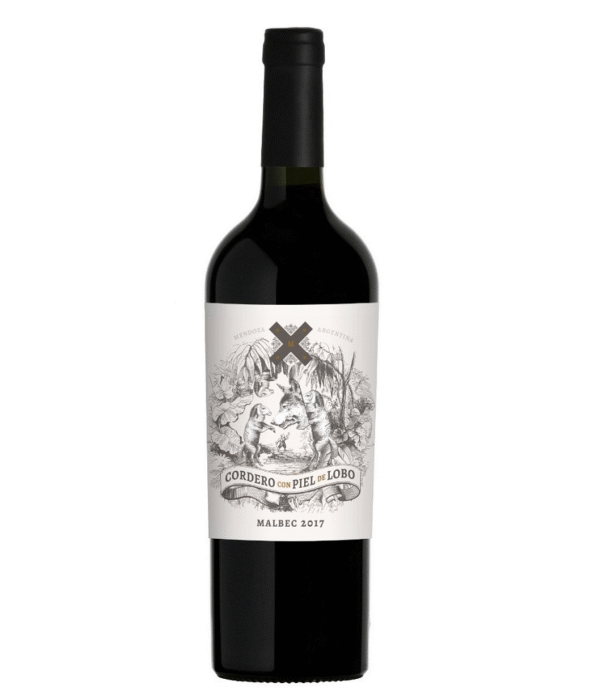 cordero con piel de lobo malbec x 750 cc