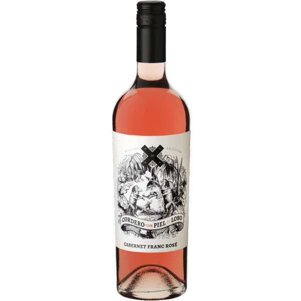 cordero con piel de lobo malbec rose x 750
