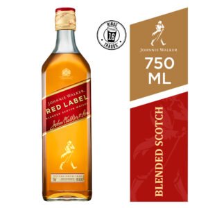 whisky johnnie walker red label x 750