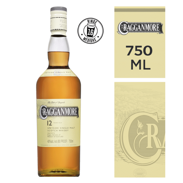 whisky cragganmore malt x750cc