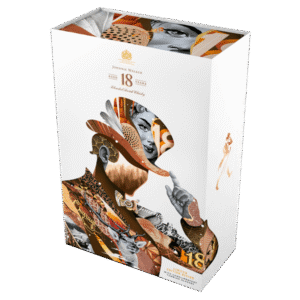 whisky johnnie walker 18 aÑos c estuche 2 vasos x 750