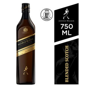 whisky johnnie walker double black label  x 750