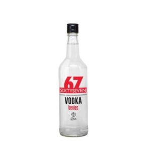 vodka 67 sixtyseven berries 6 x 750