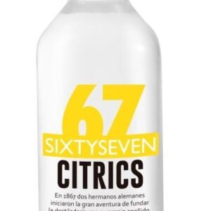 vodka 67 sixtyseven citrus 6 x 750