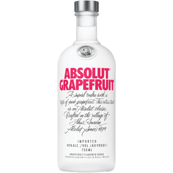 absolut grapefruit (pomelo)  6 x 700