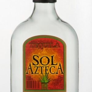 petaca tequila sol azteca peters