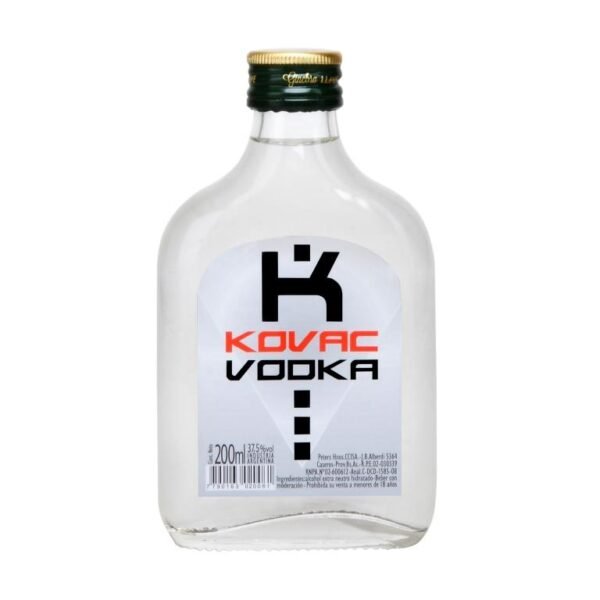 petaca vodka kovac  x 200