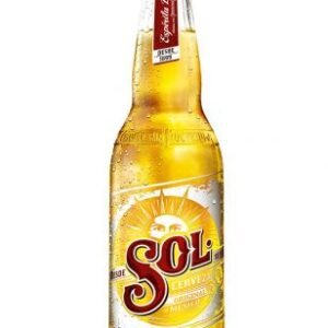 cerveza sol porron 355 cc x 24